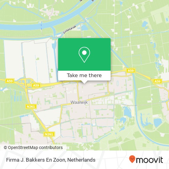 Firma J. Bakkers En Zoon map