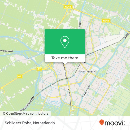 Schilders Roba map