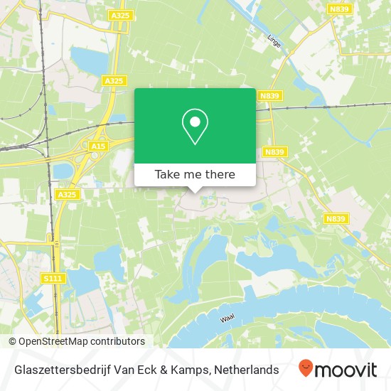 Glaszettersbedrijf Van Eck & Kamps map