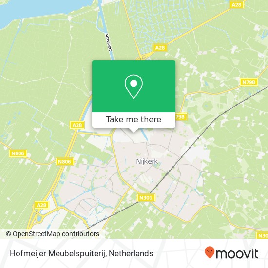 Hofmeijer Meubelspuiterij Karte