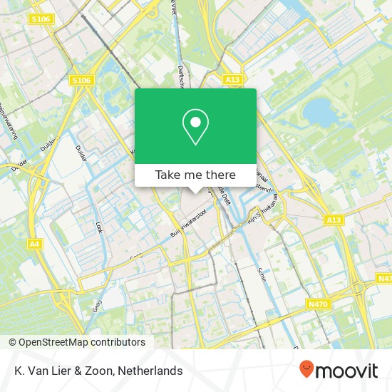 K. Van Lier & Zoon map