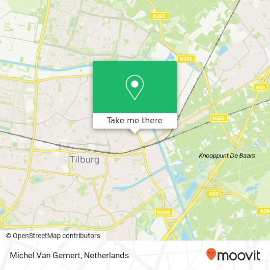 Michel Van Gemert map