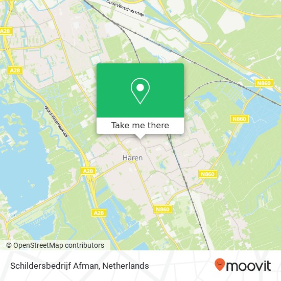 Schildersbedrijf Afman map