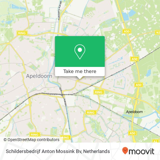 Schildersbedrijf Anton Mossink Bv map