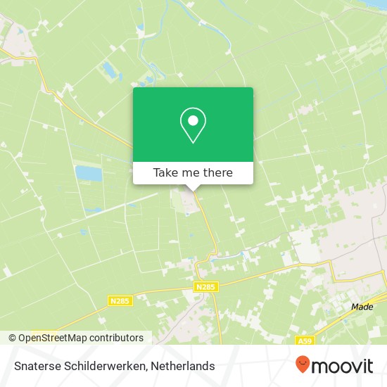 Snaterse Schilderwerken map