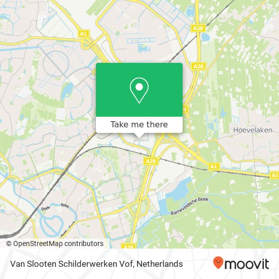 Van Slooten Schilderwerken Vof map