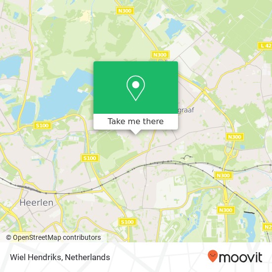 Wiel Hendriks map