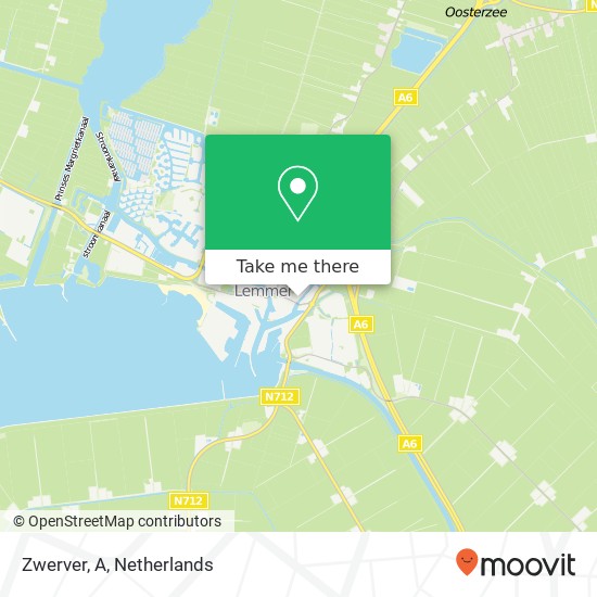Zwerver, A map