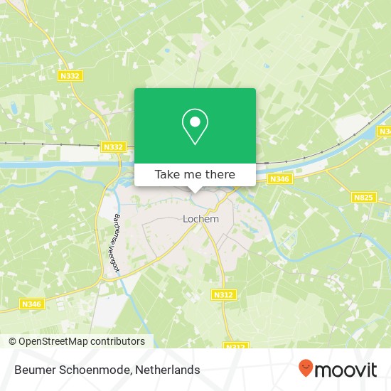 Beumer Schoenmode map