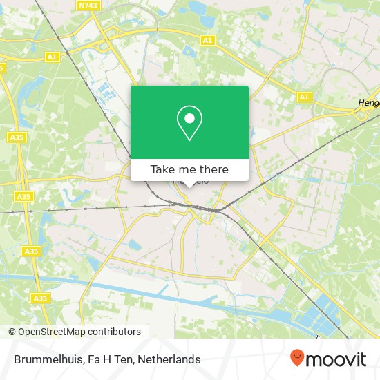 Brummelhuis, Fa H Ten map