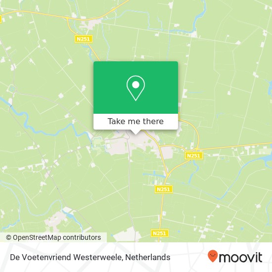 De Voetenvriend Westerweele map