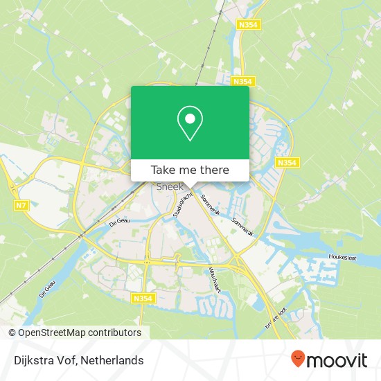 Dijkstra Vof map
