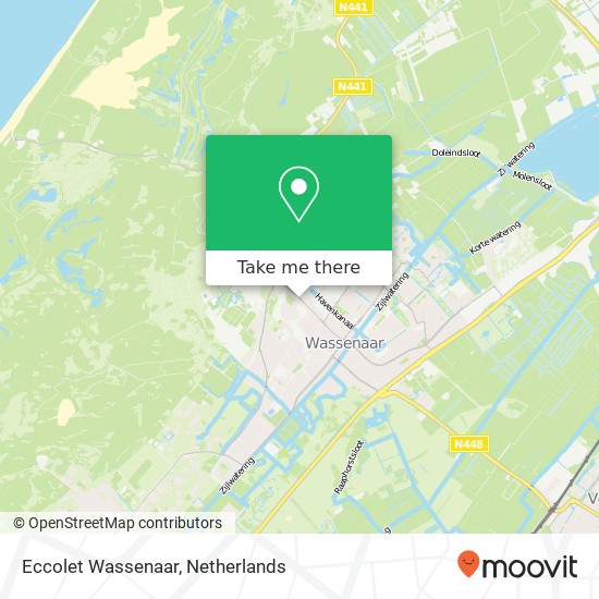 Eccolet Wassenaar map
