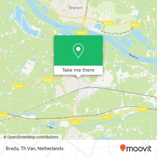 Breda, Th Van map