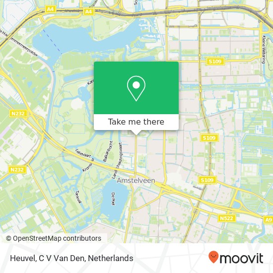 Heuvel, C V Van Den map