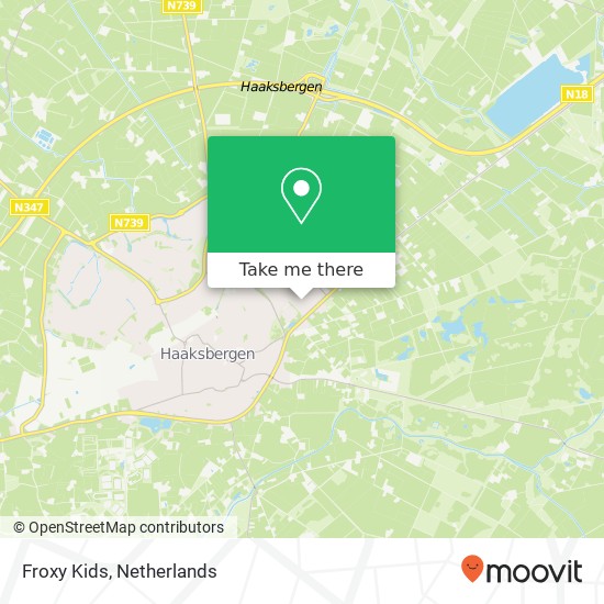 Froxy Kids map