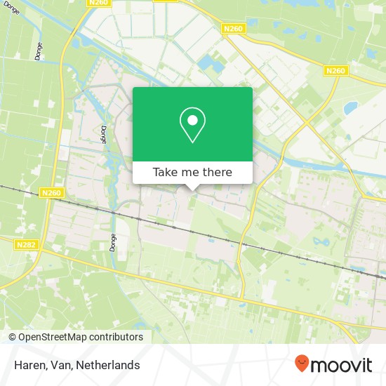 Haren, Van map