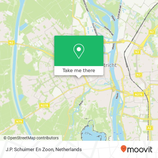 J.P. Schuimer En Zoon map