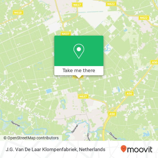 J.G. Van De Laar Klompenfabriek map