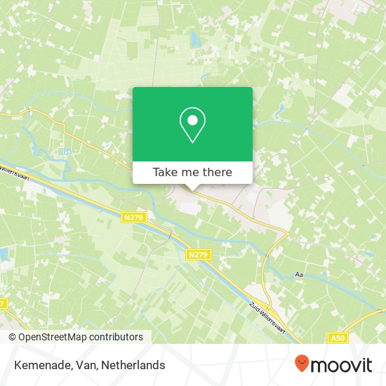 Kemenade, Van map