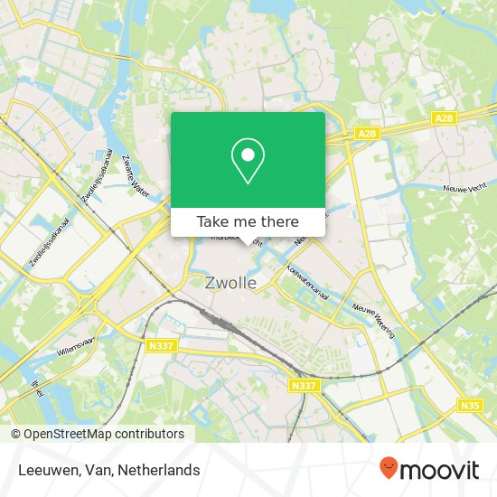 Leeuwen, Van map