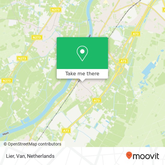 Lier, Van map