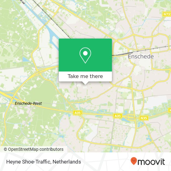 Heyne Shoe-Traffic map