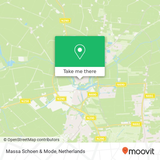Massa Schoen & Mode map