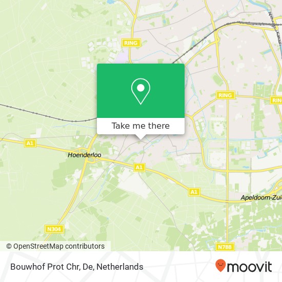 Bouwhof Prot Chr, De map