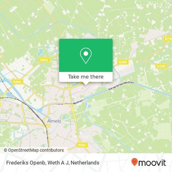Frederiks Openb, Weth A J map