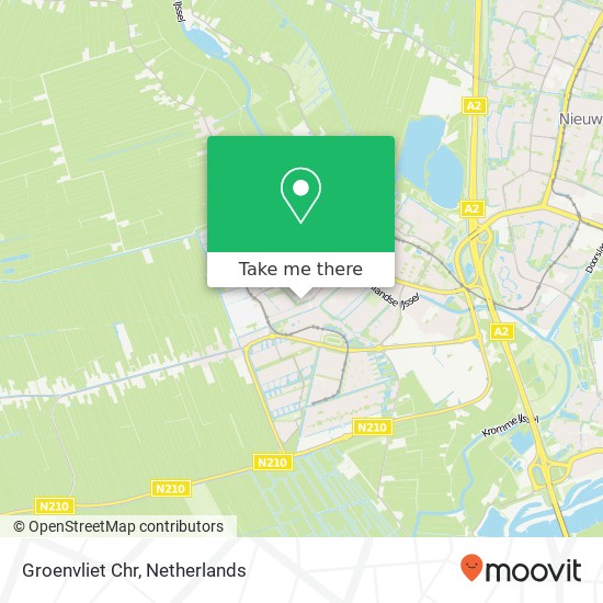 Groenvliet Chr map