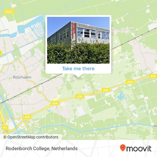 Rodenborch College Karte