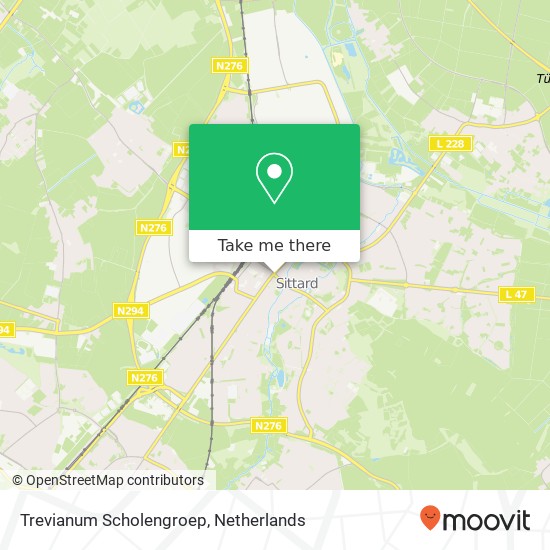 Trevianum Scholengroep map