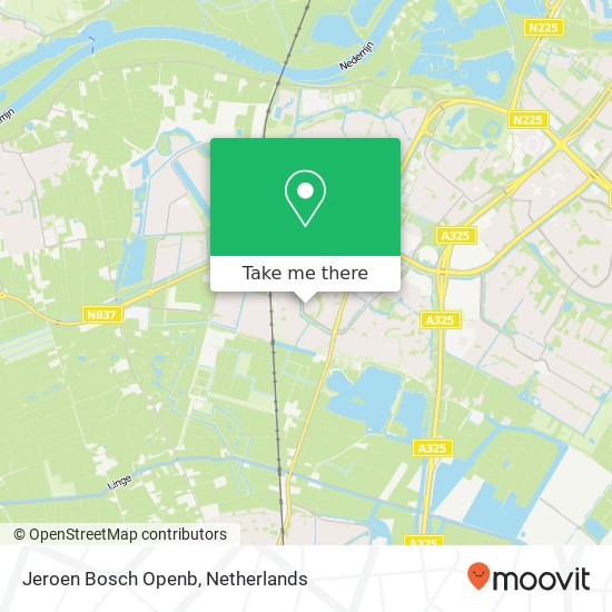 Jeroen Bosch Openb map