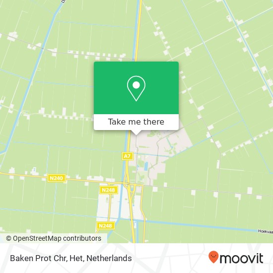 Baken Prot Chr, Het map