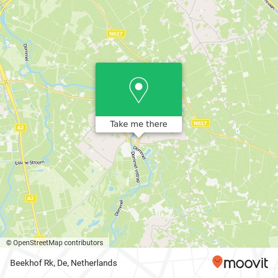 Beekhof Rk, De map