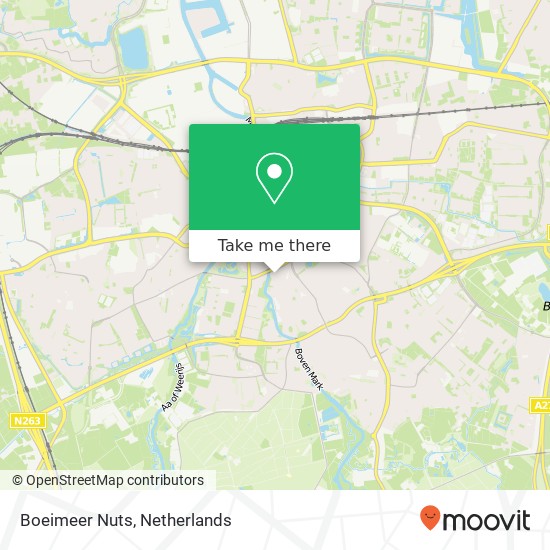 Boeimeer Nuts map