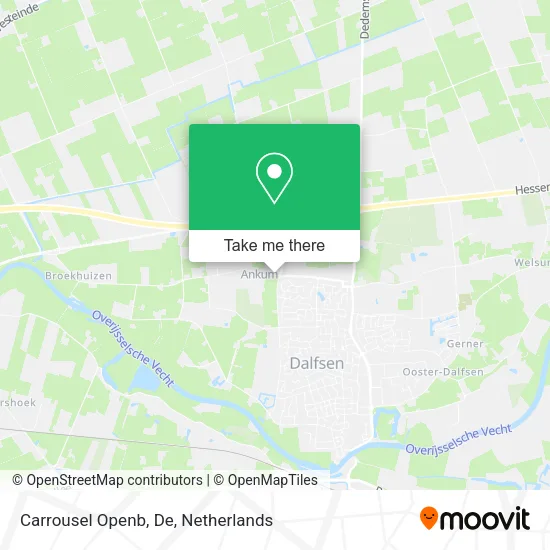 Carrousel Openb, De map