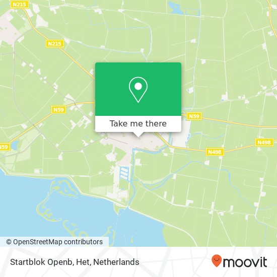 Startblok Openb, Het map