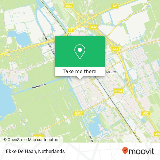 Ekke De Haan map