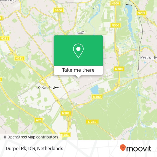 Durpel Rk, D'R map