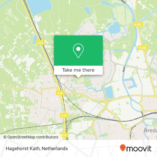 Hagehorst Kath map