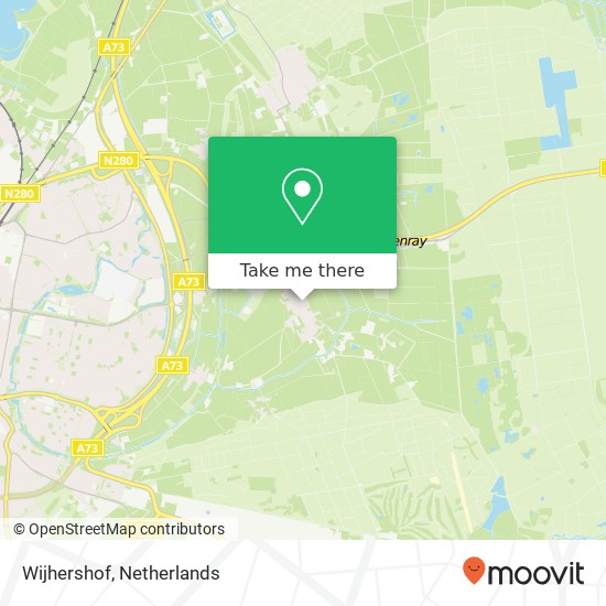 Wijhershof map