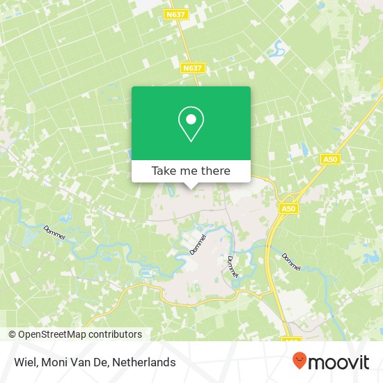 Wiel, Moni Van De map