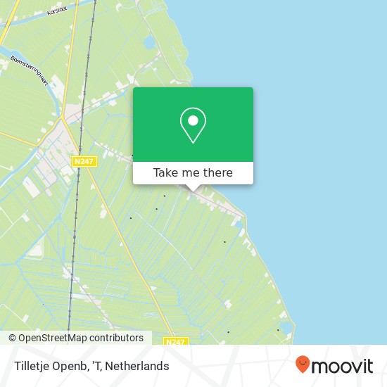 Tilletje Openb, 'T map