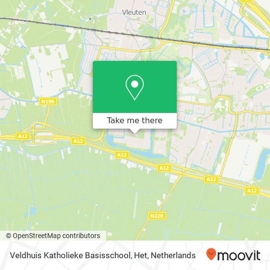 Veldhuis Katholieke Basisschool, Het map