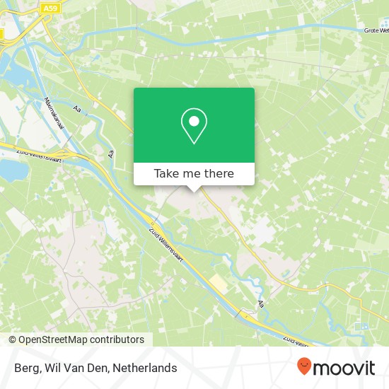 Berg, Wil Van Den map