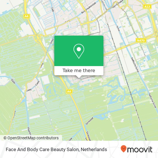 Face And Body Care Beauty Salon map