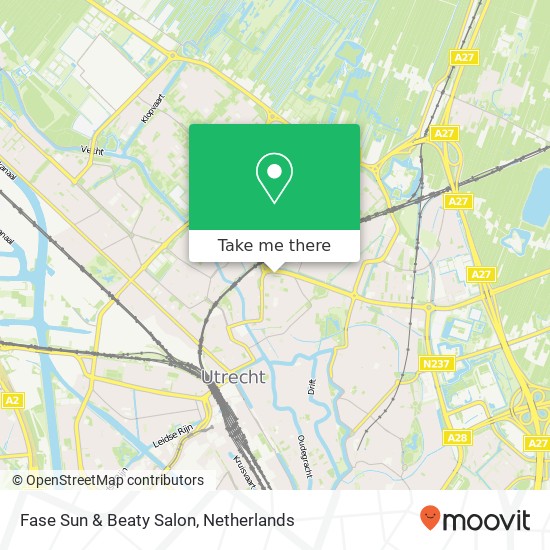 Fase Sun & Beaty Salon map