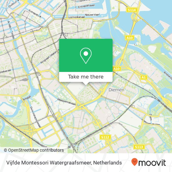 Vijfde Montessori Watergraafsmeer map